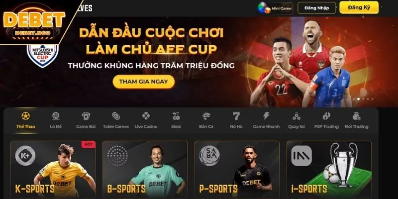 Đăng Nhập Debet 2 Internet không ổn định