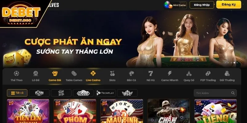Game Bài DEBET 1 Giới thiệu về game bài DEBET