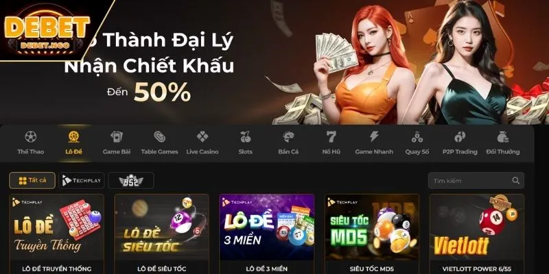 Lô Đề DEBET 1 Thông tin về chơi lô đề DEBET