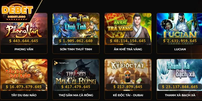 Nổ Hũ DEBET 5 Ưu điểm vượt trội khi hội viên tham gia siêu phẩm quay hũ